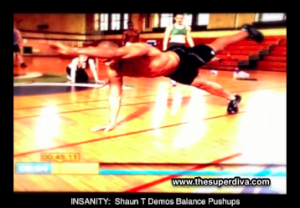 Balance Pushups with Shaun T