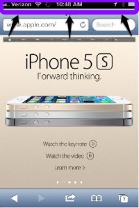 Scroll to Top iPhone Trick ~www.thesuperdiva.com~