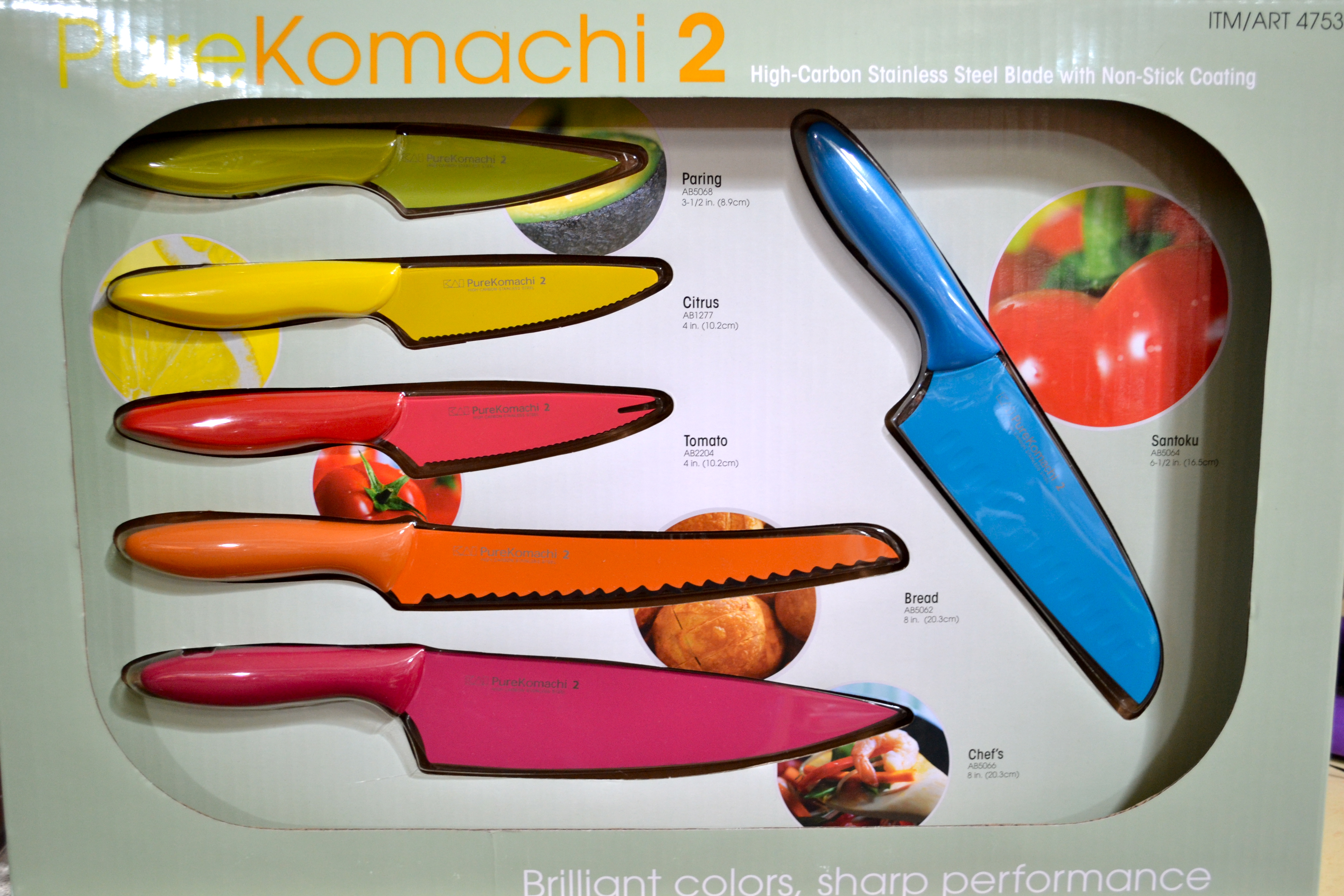 Pure Komachi 2 Sandwich Knife, Purple