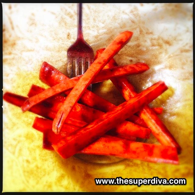 Foodie Monday:  Baked Carrot “Sweet Potato Fries”