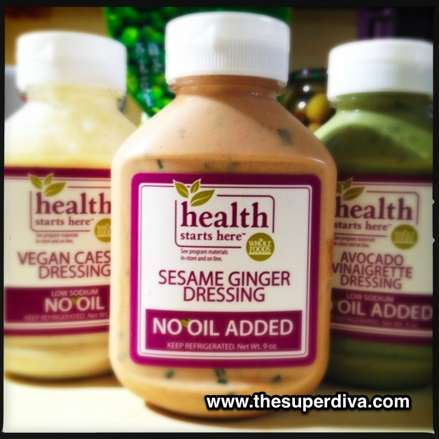Foodie Monday:  Health Starts Here No Oil Salad Dressings by Cindy’s Kitchen Exclusively at Whole Foods
