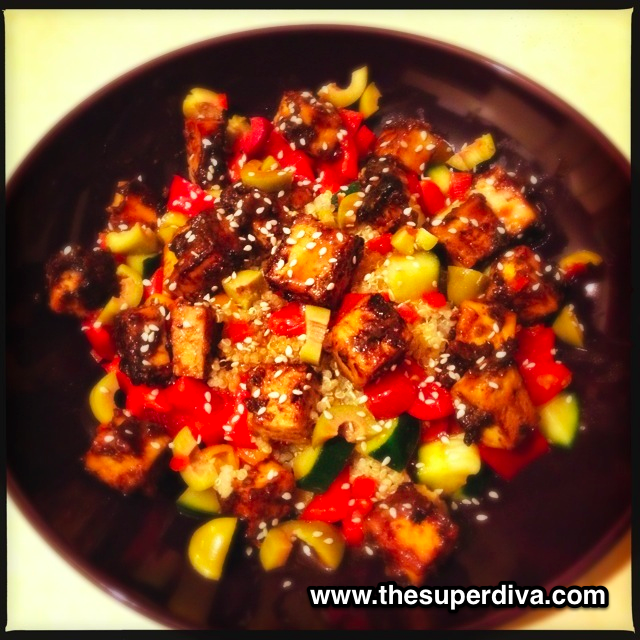 Foodie Monday:  Lemongrass Sesame Ginger Teriyaki Tofu