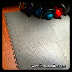 Fitness Friday: How to Make a Non-Skid Portable Workout Floor Mat