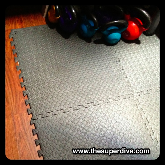 Fitness Friday: How to Make a Non-Skid Portable Workout Floor Mat